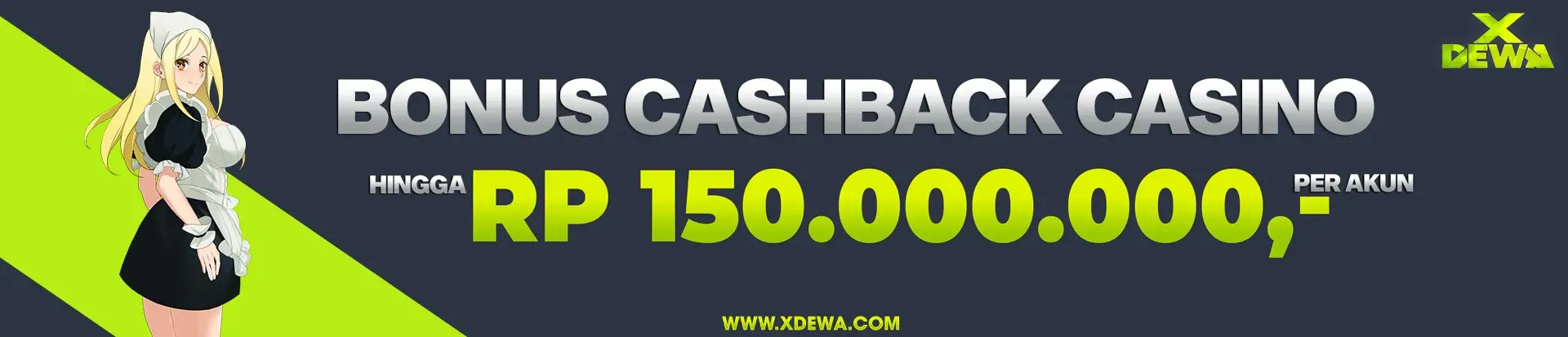 BONUS CASHBACK LIVE CASINO MINGGUAN
